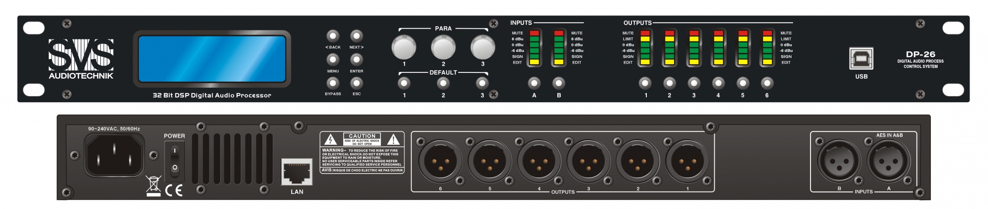 SVS Audiotechnik DP-26 Цифровой процессор: 2 входа 6 выходов в Пермской области