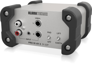 Klark Teknik DI 22P пассивный стерео директ-бокс в Пермской области
